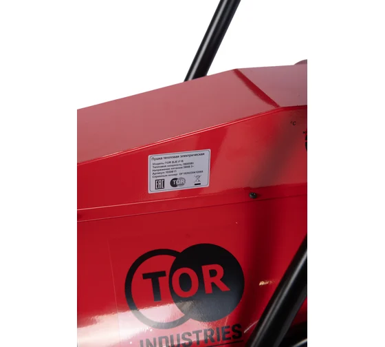 Электрическая тепловая пушка TOR BJE-F15 15 кВт 380В ТЭН из нержавеющей стали 
